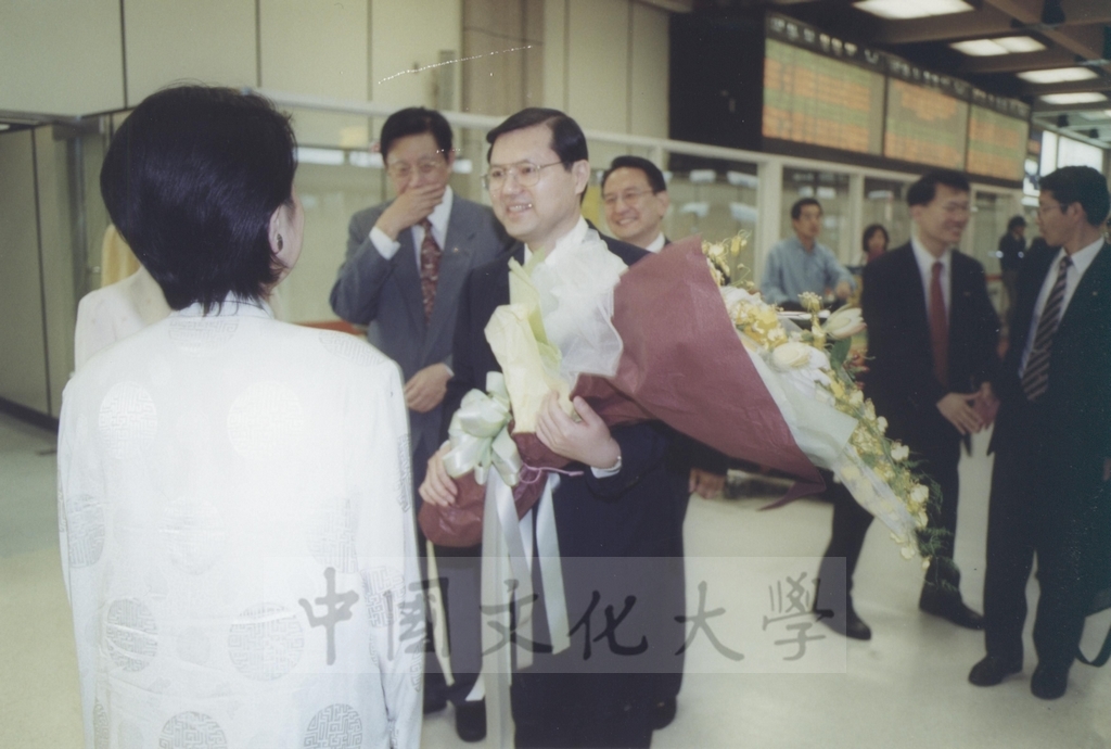 2000年9月30日日本東京富士美術館主席參事池田博正來台參加「西洋名畫展」開幕典禮的圖檔，第1張，共5張