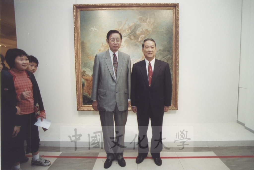 2000年11月28日全台灣省省主席、親民黨主席宋楚蒞臨國父紀念館參觀「西洋名畫展」的圖檔，第7張，共10張