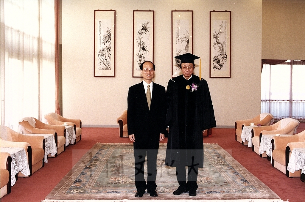 2001年6月8日中國文化大學八十九學年度畢業典禮的圖檔，第5張，共15張