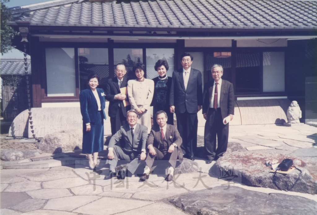 1991年4月5日董事長張鏡湖一行五人參訪日本筑波大學的圖檔，第10張，共10張