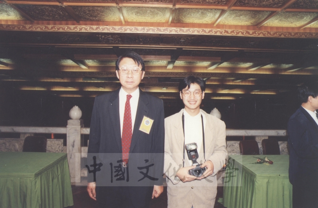 1993年10月30日至31日本校主辦「中華民國在國際社會之地位」國際學術研討會的圖檔，第10張，共13張