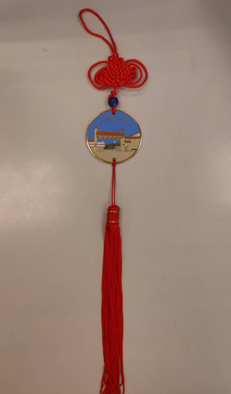 上海財經大學校景流蘇吊飾的圖檔，第2張，共2張