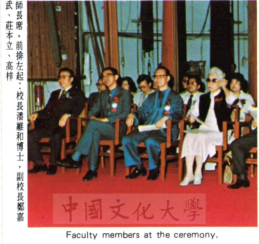 1981年6月27日中國文化大學六十九學年度畢業典禮的圖檔，第8張，共8張