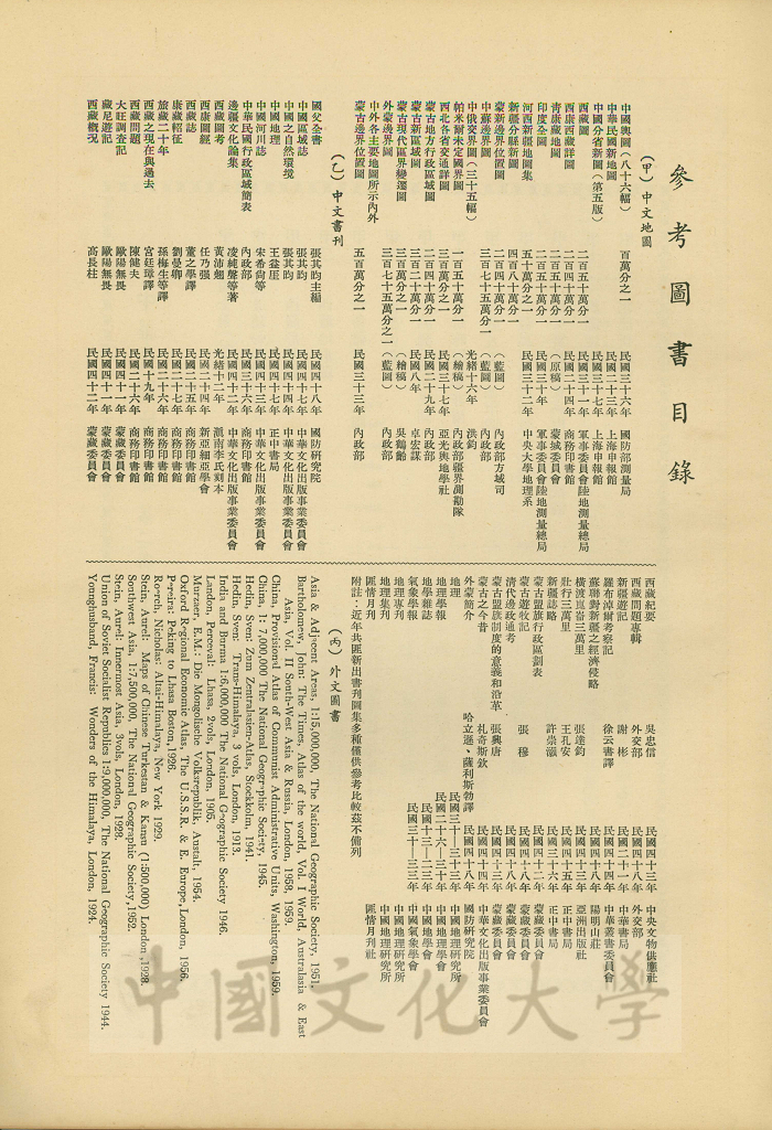 中華民國地圖集：中亞大陸邊疆(西藏地方、新疆省、蒙古地方)的圖檔，第2張，共3張