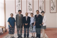 2002年5月1日梅可望夫婦、馮滬祥夫婦蒞校拜會董事長張鏡湖的圖片