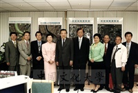 2001年4月24日銘傳大學校長李銓蒞臨本校參訪並拜會董事長張鏡湖的圖片