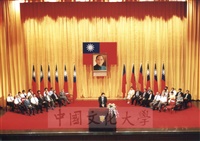1999年9月14日舉行本校八十八學年度新生暨轉學生入學輔導開學典禮的圖片