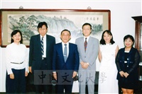 1998年9月11日日本尚美學園訪問團蒞臨本校參訪並拜會董事長張鏡湖的圖片