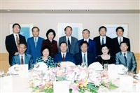 1998年9月21日法學院舉辦歡迎前法務部長廖正豪到校任教餐會的圖片