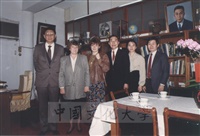 1991年2月27日莫斯科大學外語學院院長 Ruth S. Sagolova 蒞校參訪並拜會董事長張鏡湖的圖片