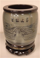2009年11月8日吉林大學致贈校園建築旋轉陶甕的圖片