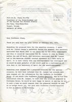 1975年2月17日Joseph E. Doherty致張其昀(Chi-yun Chang)函的圖片