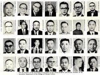 中華學術院新聞協會會員及新聞系教授(部分)的圖片