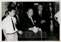 總統府秘書長張群蒞臨第一屆國際華學會議的圖片