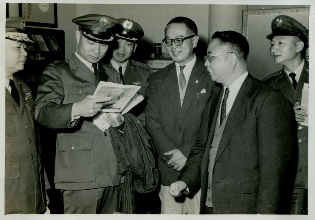 空軍指揮參謀大學王蔭華上校蒞臨國防研究院參訪的圖檔，第1張，共1張