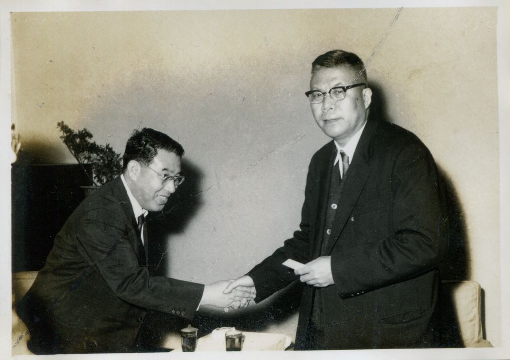 日本國會圖書館會計課長酒井悌先生蒞臨國防研究院參訪的圖檔，第1張，共1張