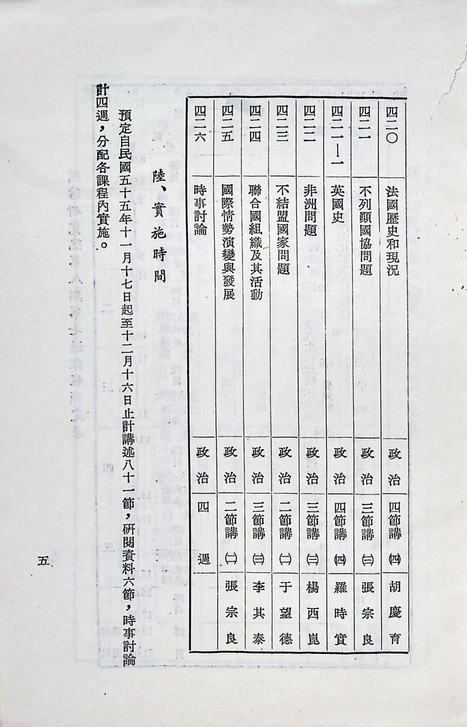 國防研究院第八期第四課程「國際情勢」實施計畫綱要的圖檔，第6張，共13張