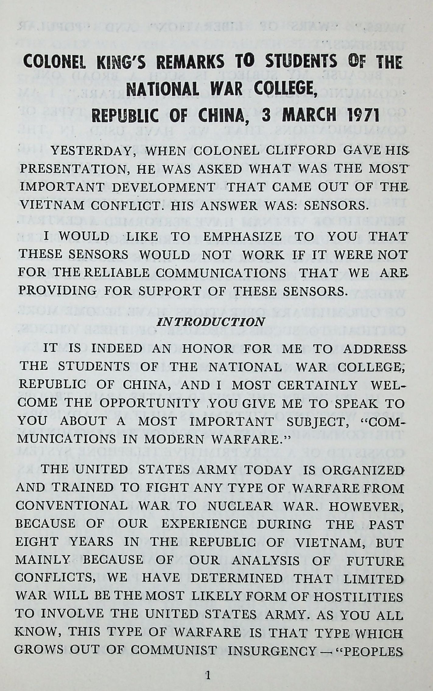 國防研究院第十二期第六課程「新武器與現代戰爭」的圖檔，第114張，共424張