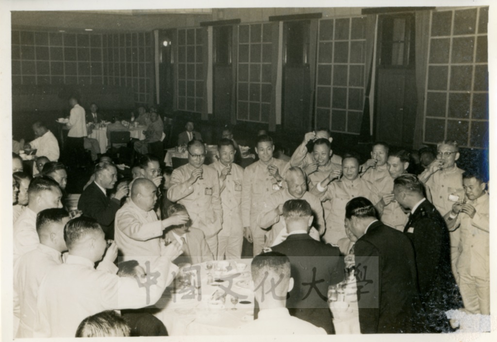 韓國訪問團訪問國防研究院餐會的圖檔，第1張，共1張