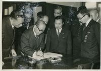 日本教育書道代表團蒞臨國防研究院參訪的圖片