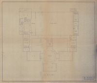 中山樓弍樓平面圖的圖片