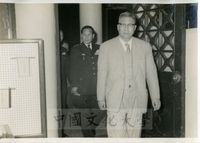 張其昀接待韓國訪問團訪問國防研究院的圖片