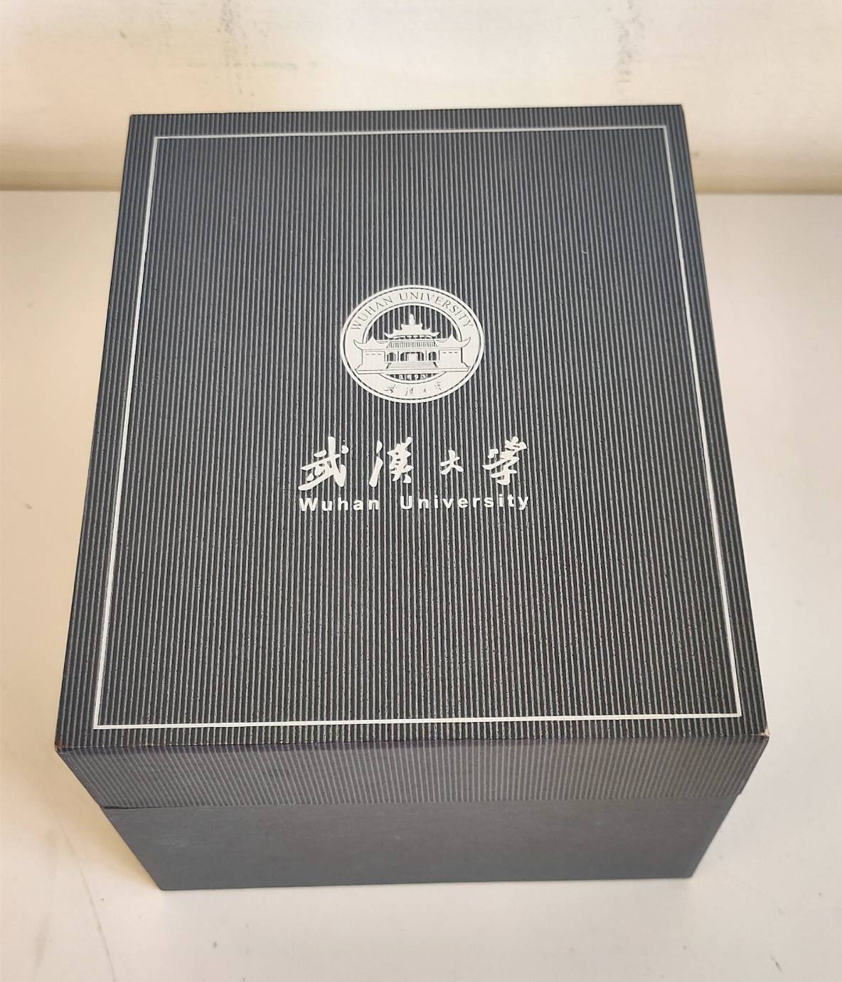 武漢大學鍍銀校徽筆插的圖檔，第6張，共6張