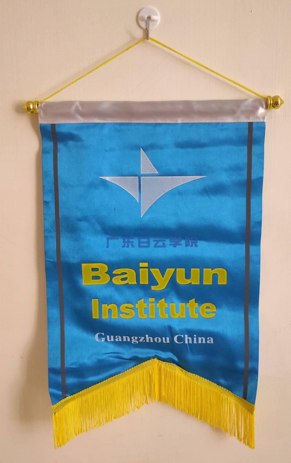 2007年10月4日廣東白雲學院校錦旗的圖檔，第1張，共1張