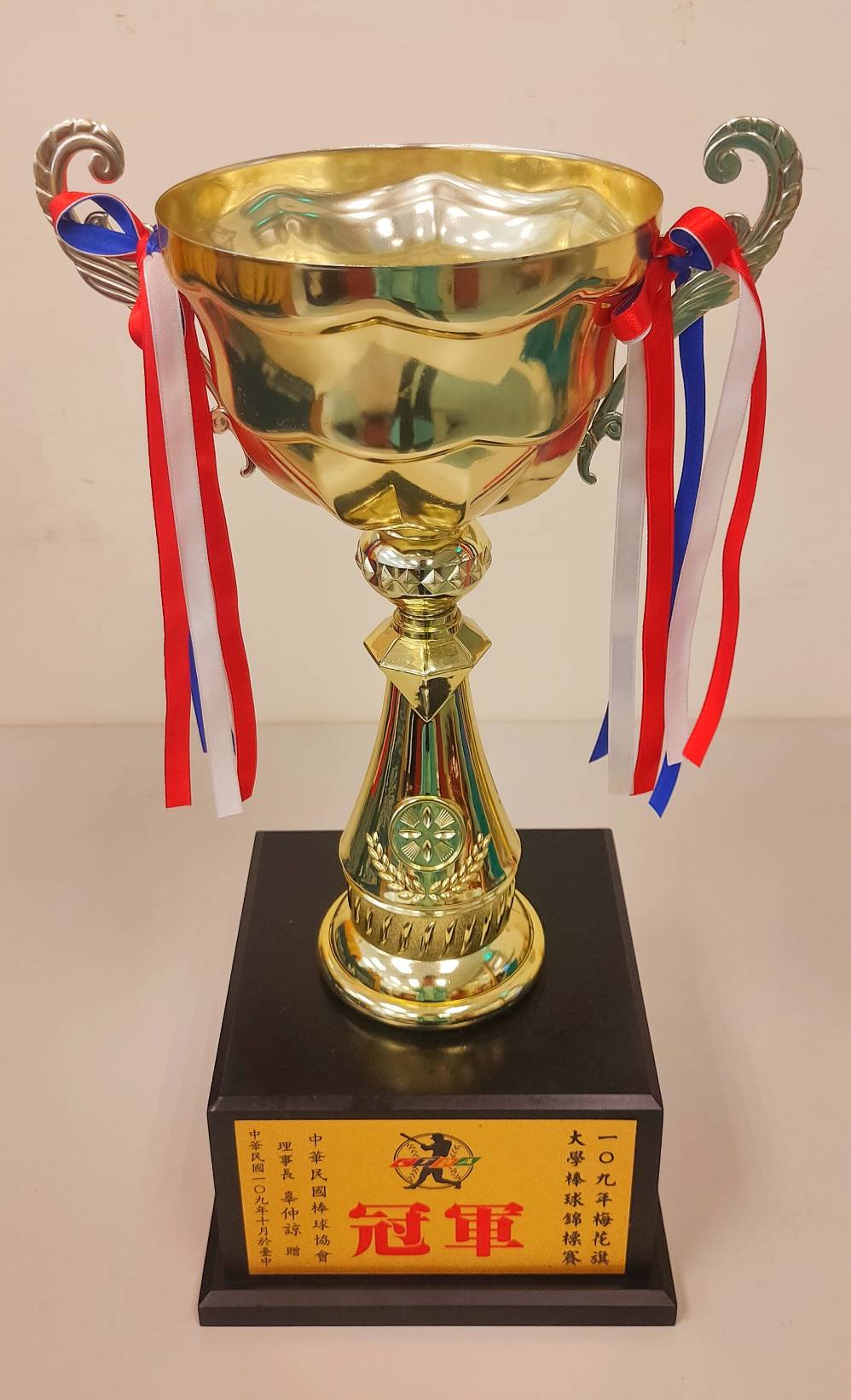 2020年10月22日中國文化大學棒球隊勇奪2020年第二十二屆梅花旗全國大學棒球錦標賽冠軍的圖檔，第1張，共1張