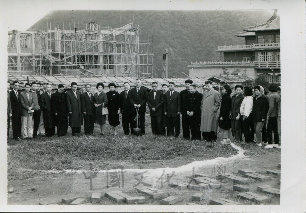 中國文化學院建築物破土儀式的圖檔，第1張，共1張