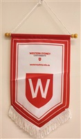 西雪梨大學 ( Western Sydney University )校徽錦旗的圖片