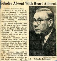 Sobolev Absent With Heart Ailment的圖片