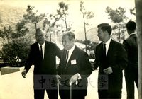 總統府秘書長張群先生蒞臨第一屆國際華學會議開幕典禮的圖片
