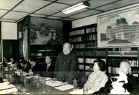 徐立夫、藍蔭鼎先生名譽哲士頒贈典禮黃立委致詞的圖片