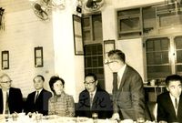 徐立夫、藍蔭鼎先生名譽哲士頒贈典禮後餐會留影的圖片