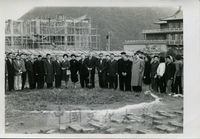 中國文化學院建築物破土儀式的圖片