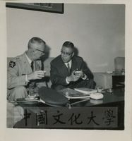 美軍顧問團蒞臨國防研究院參訪的圖片