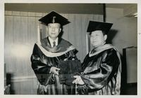 頒授韓國金連俊先生哲士學位典禮的圖片